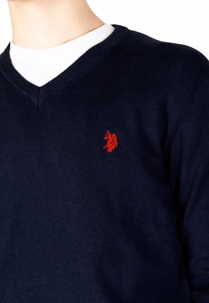 U.S. POLO ASSN. Blue Cashmere Sweater