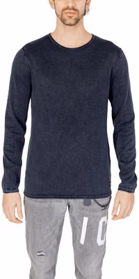 Blue Cotton Sweatshirt
