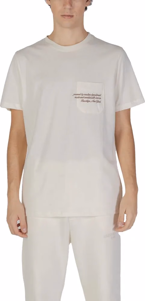 Underclub Cream Cotton T-Shirt