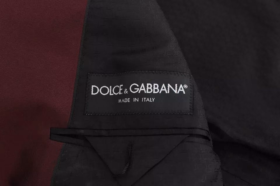 Dolce & Gabbana Multicolor Striped Runway 3 Piece Slim Fit Vest Suit
