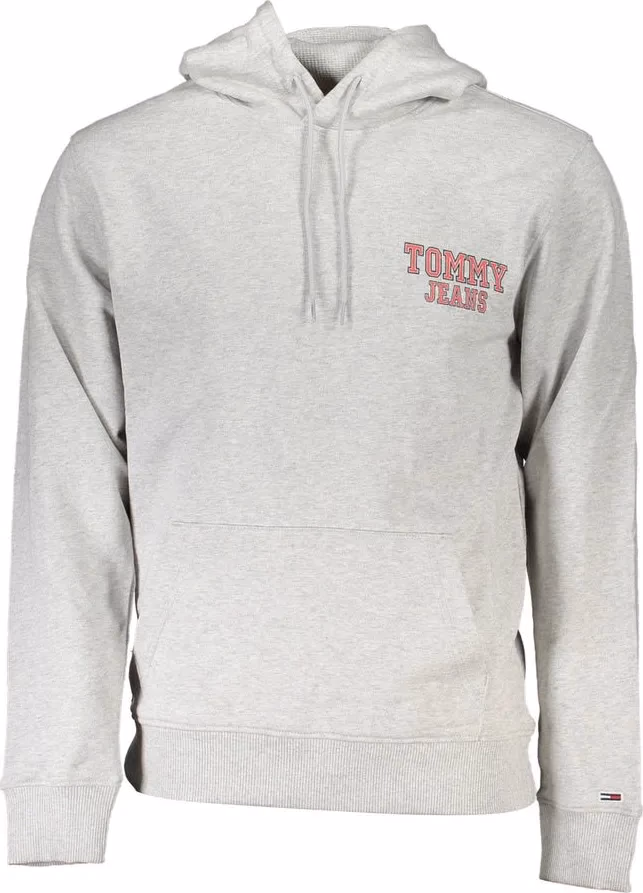 Tommy Hilfiger Grigio Cotton Men's Hoodie