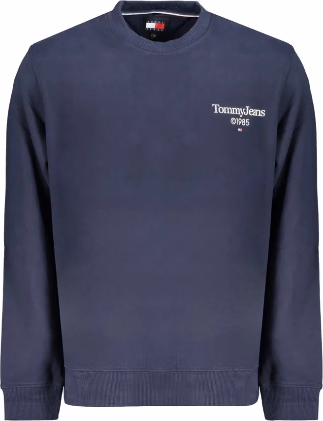 Tommy Hilfiger Blue Cotton Men Sweatshirt