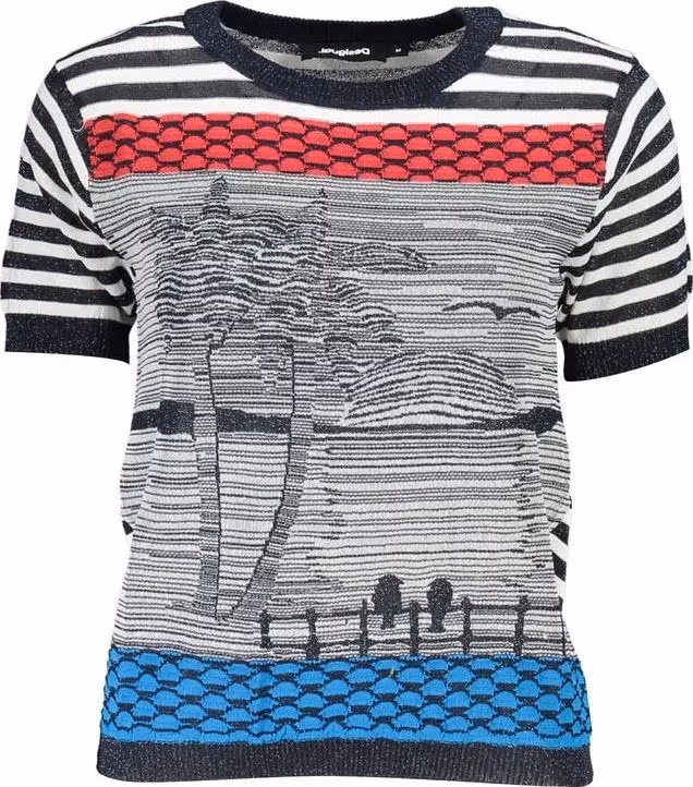 Desigual Blu Cotton Women Shirt