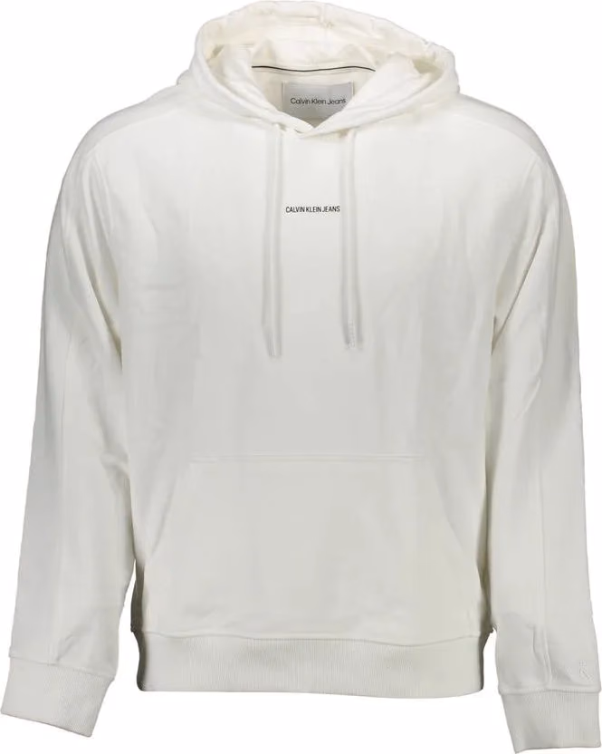 Calvin Klein White Cotton Men Sweater
