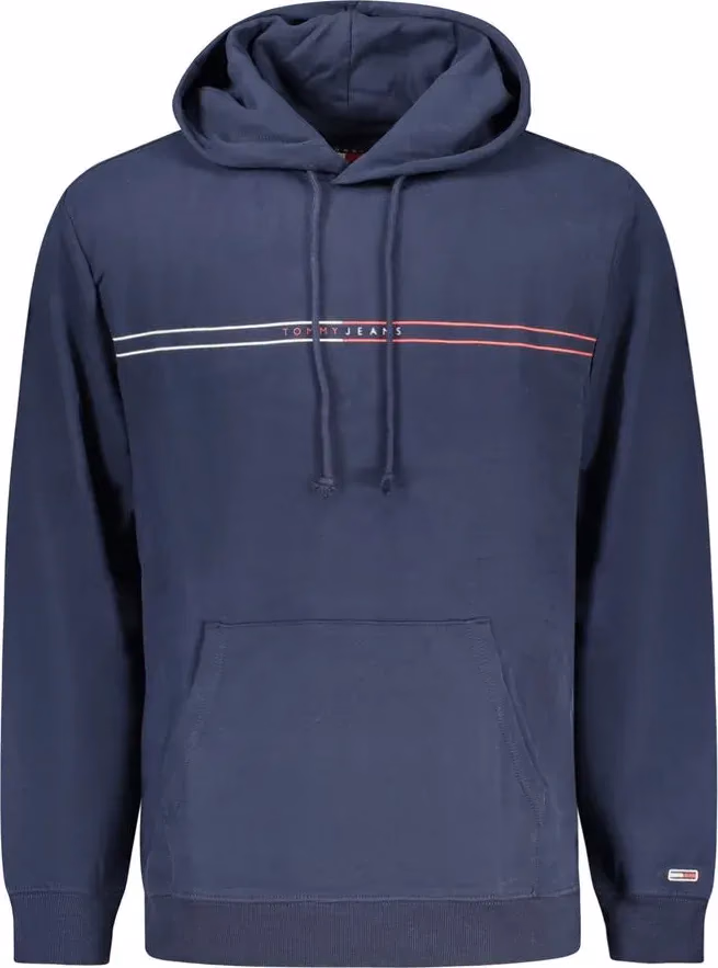 Tommy Hilfiger Blue Cotton Men Sweatshirt