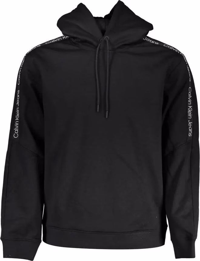 Calvin Klein Black Polyester Men's Sweatshirt