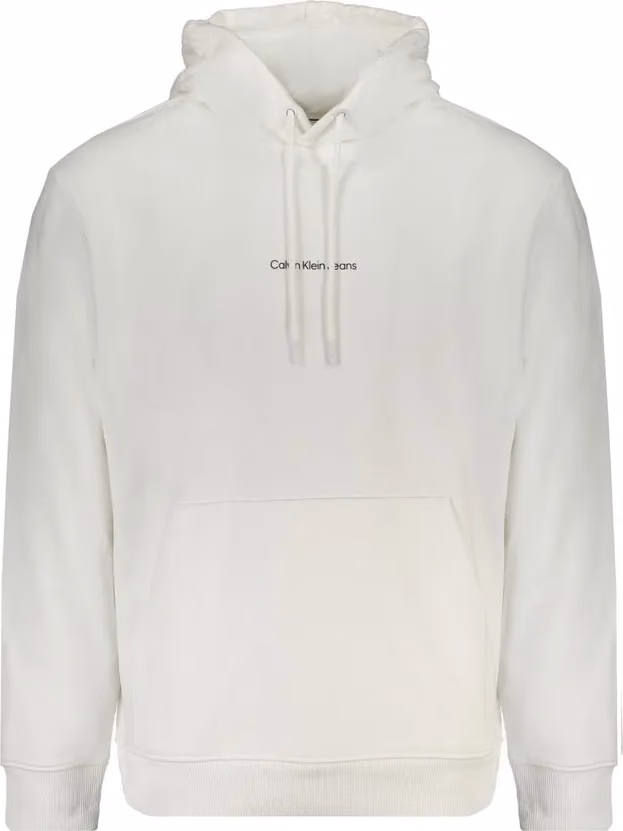 Calvin Klein White Cotton Men's Sweatshirt