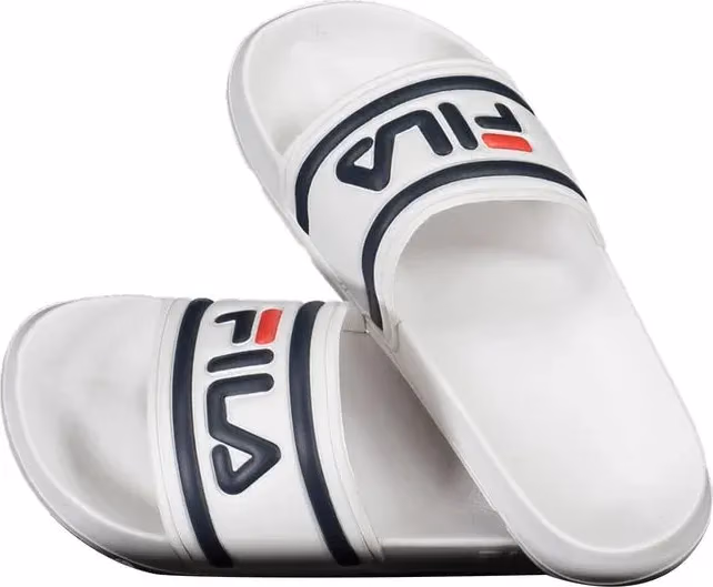 Fila White Polyurethane Women's Slipper