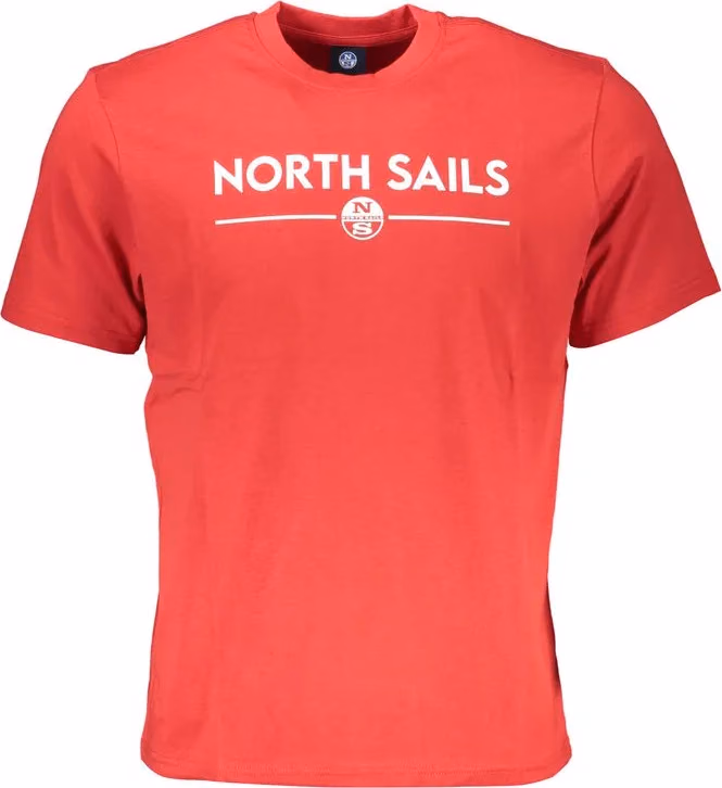 North Sails Rosso Cotton Men T-Shirt