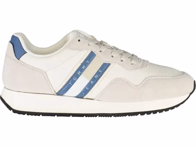 Tommy Hilfiger Bianco Leather Men Sneaker