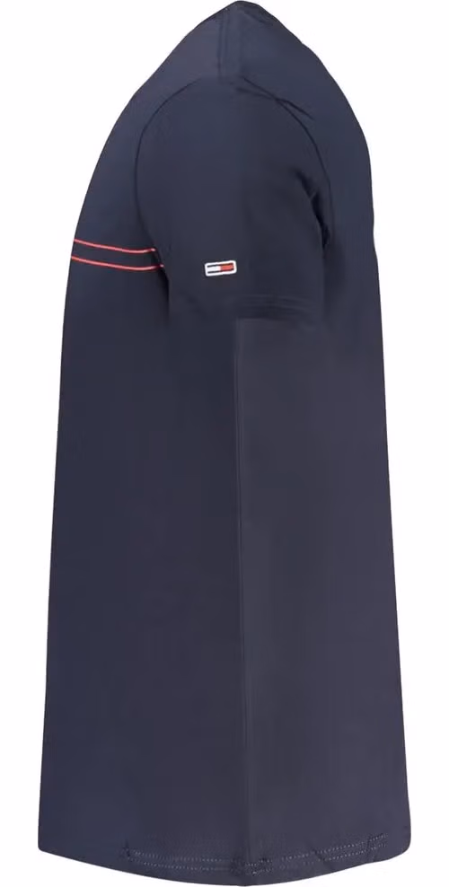 Tommy Hilfiger Blue Cotton Men T-Shirt