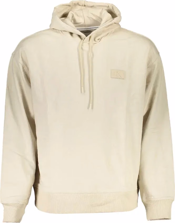 Calvin Klein Beige Cotton Mens Sweatshirt
