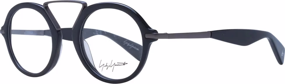 Yohji Yamamoto Gray Acetate Glasses (Frames)