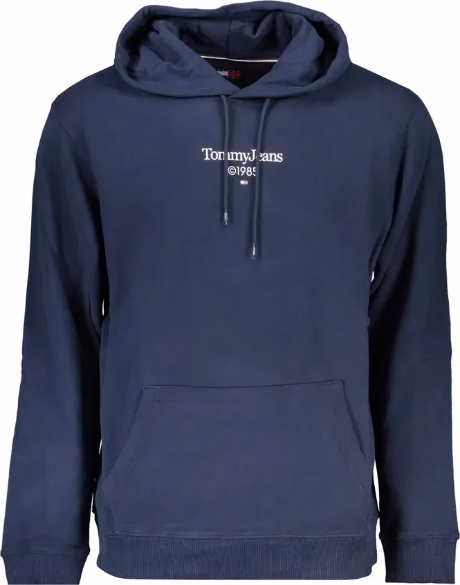 Tommy Hilfiger Blue Cotton Men's Sweatshirt