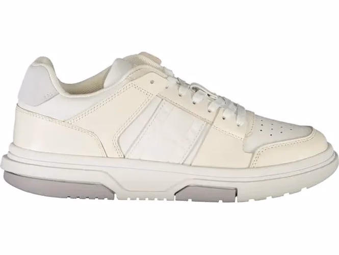 Tommy Hilfiger White Leather Women Sneaker