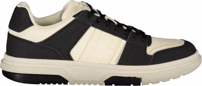 Tommy Hilfiger Black Polyester Men's Sneaker