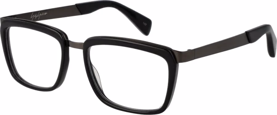 Yohji Yamamoto Gray Acetate Glasses (Frames)