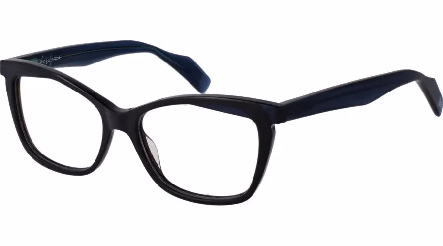 Yohji Yamamoto Blue Plastic Glasses (Frames)