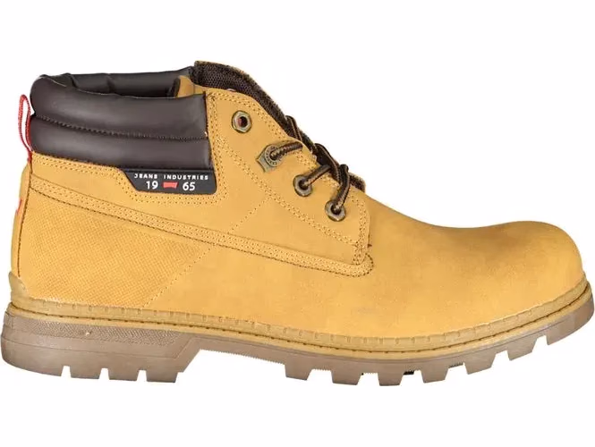 Carrera Giallo Polyurethane Men's Ankle Boot