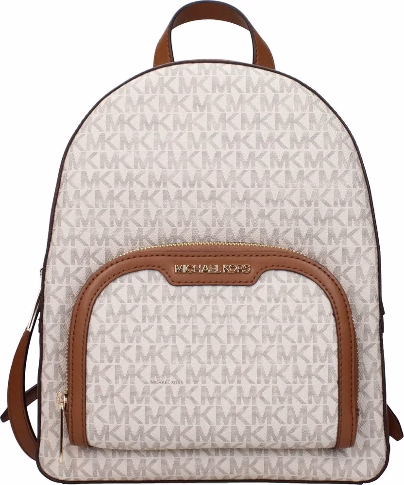 Michael Kors Beige Fabric Backpack