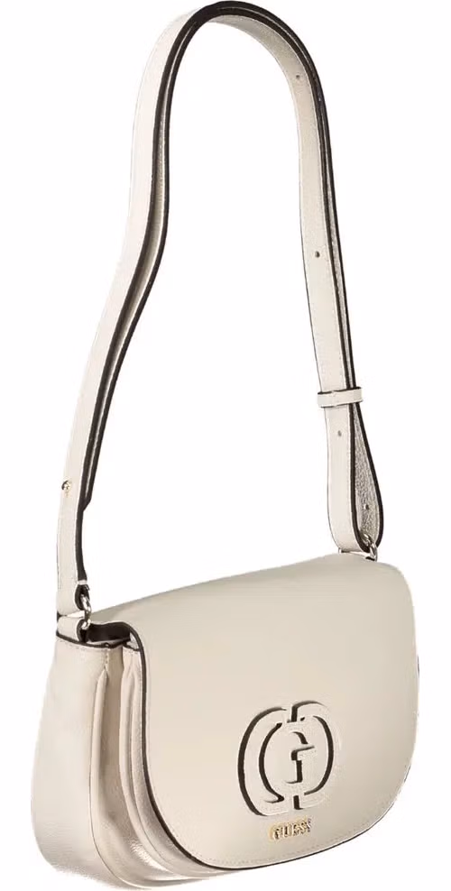 Guess Jeans Bianco Polyurethane Women Handbag