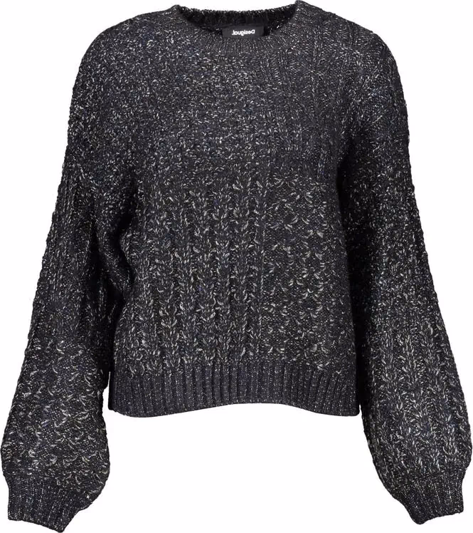 Desigual Black Acrylic Women Sweater