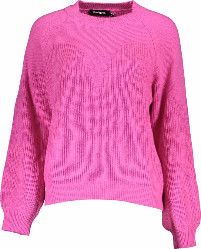 Desigual Rosa Polyester Women Sweater