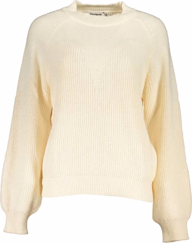 Desigual White Polyester Women's Sweater