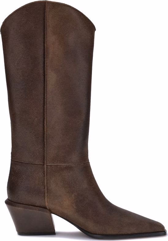 Paris Texas Brown Leather Boots