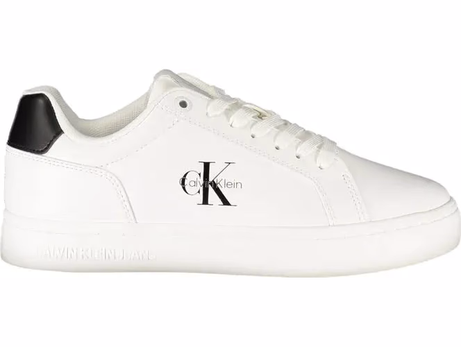 Calvin Klein Bianco Polyurethane Women Sneaker