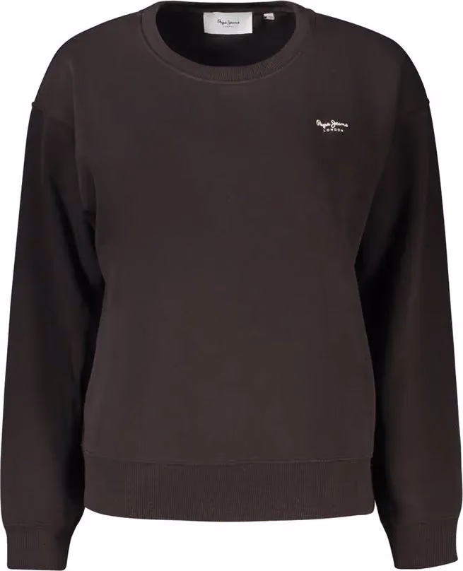 Pepe Jeans Black Polyester Women Sweatshirt