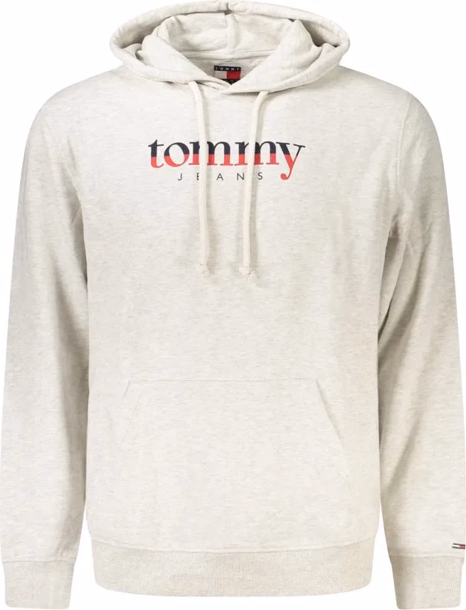 Tommy Hilfiger Gray Cotton Mens Hoodie