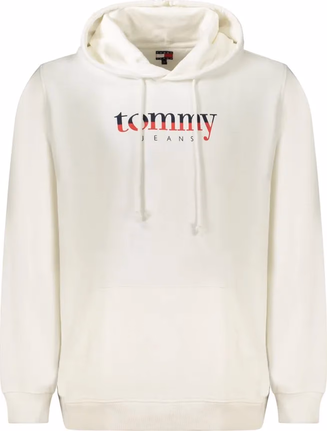 Tommy Hilfiger White Cotton Men Sweatshirt