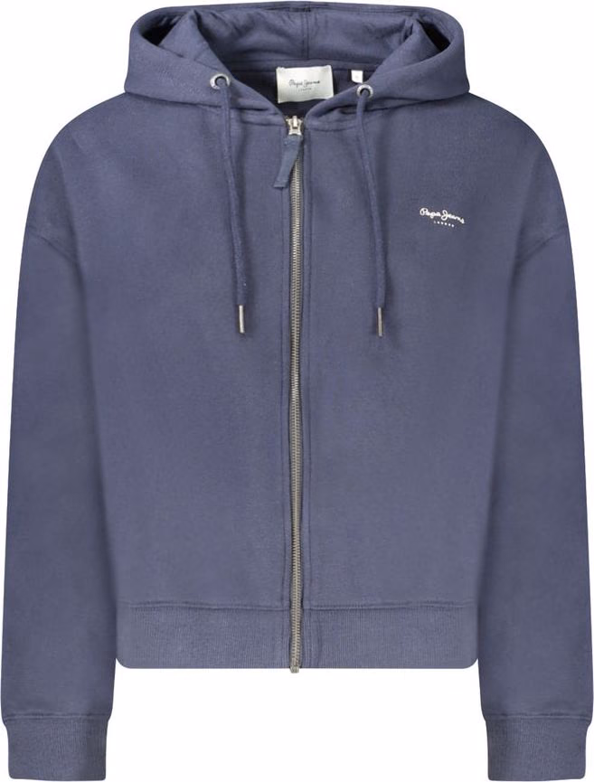 Pepe Jeans Blue Cotton Women's Hoodie