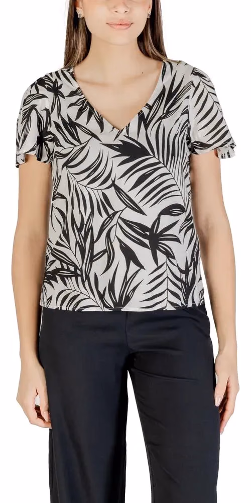 Vero Moda White Viscose Blouse