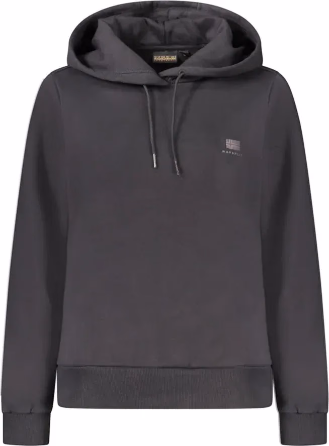 Napapijri Black Cotton Women's Hoodie