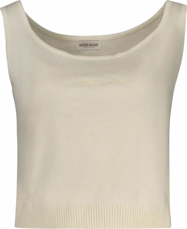 Guess Jeans Bianco Poliestere Women Shirt