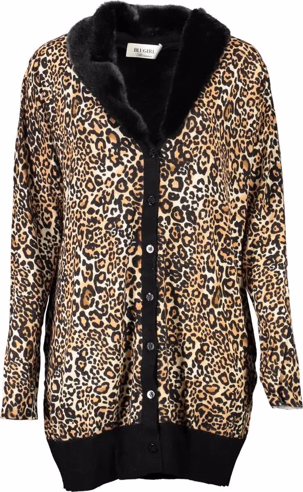 Blugirl Black Viscosa Women Cardigan