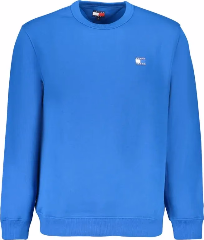 Tommy Hilfiger Blue Cotton Men's Sweatshirt