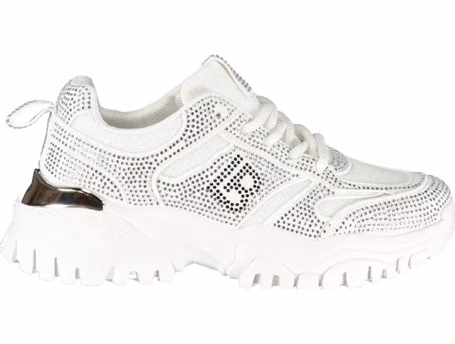 Laura Biagiotti White Polyester Sneaker