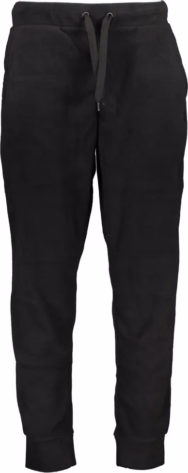 Gianmarco Venturi Black Polyester Men's Sweatpant