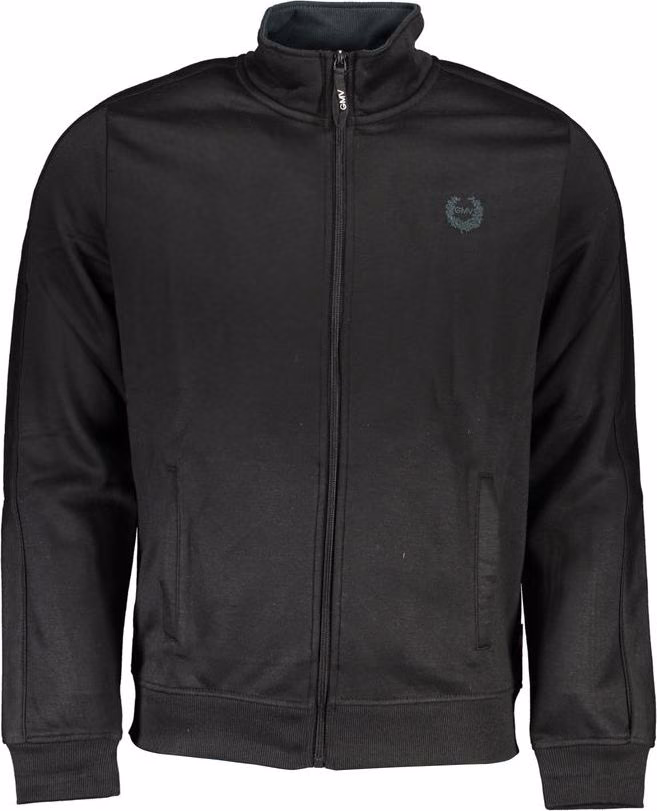 Gianmarco Venturi Black Polyester Men Sweatshirt