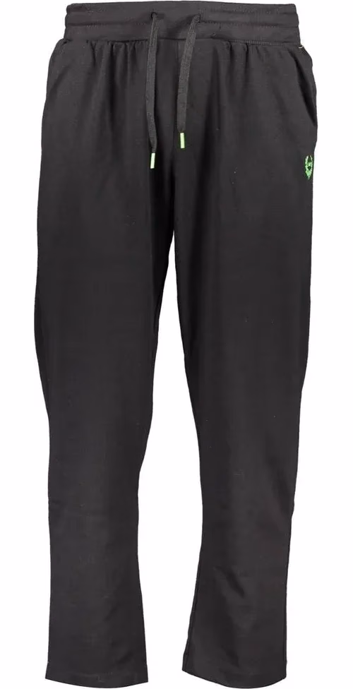 Gianmarco Venturi Black Cotton Men's Sweatpant