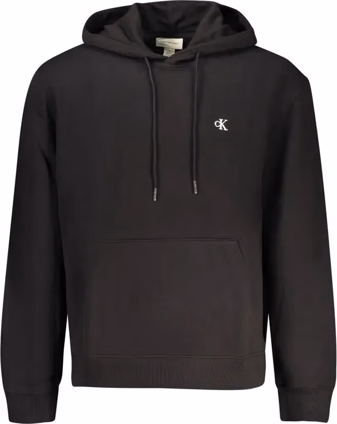 Calvin Klein Black Cotton Men's Sweatshirt