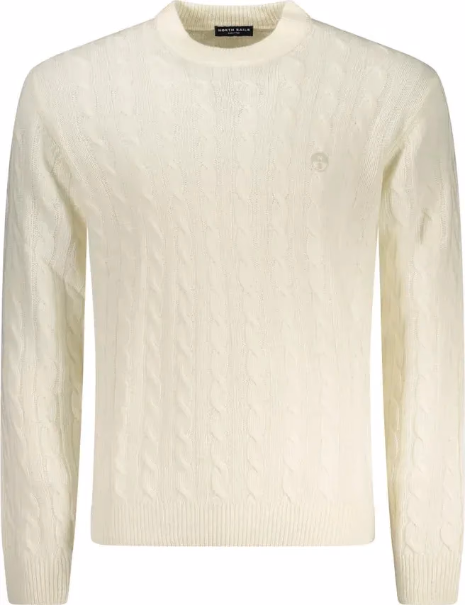 North Sails Bianco Poliammide Mens Sweater